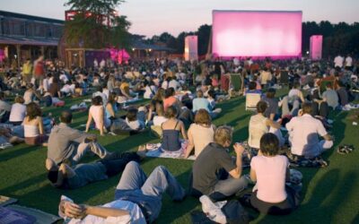 Cine al aire libre en La Villette